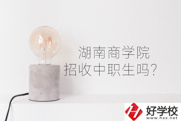 湖南商學(xué)院招收中職生嗎？