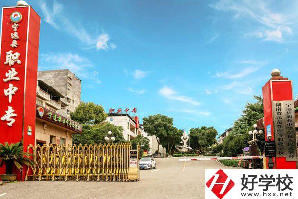 寧遠(yuǎn)縣職業(yè)中專學(xué)校大門(mén)